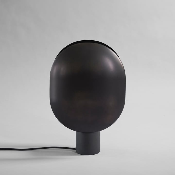 Clam table lamp 43.5 cm, Burned black 101 Copenhagen