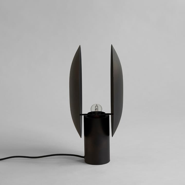 Clam table lamp 43.5 cm, Burned black 101 Copenhagen