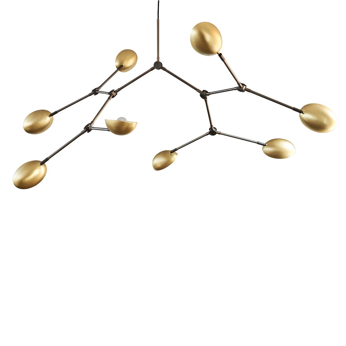 101 Copenhagen Drop Chandelier chandelier Brass