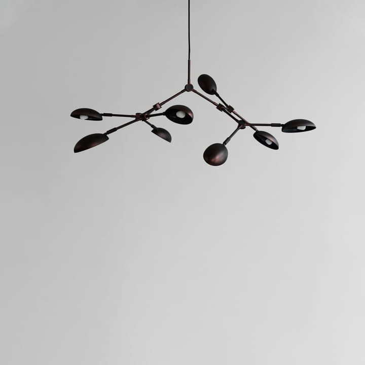 Drop Chandelier chandelier mini, Burned black 101 Copenhagen