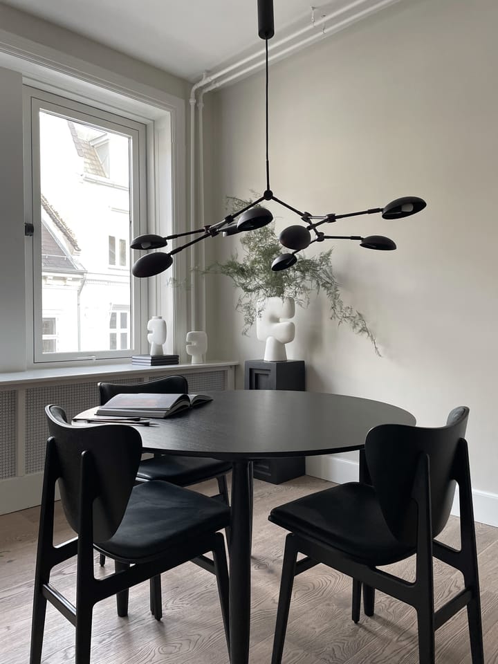 Drop Chandelier chandelier mini, Burned black 101 Copenhagen