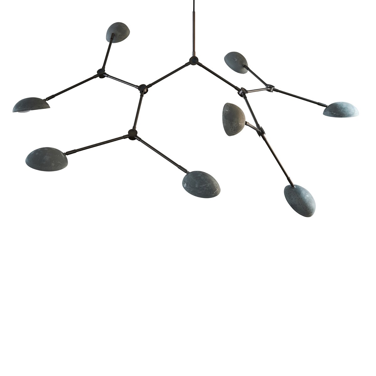 101 Copenhagen Drop Chandelier chandelier Oxidised