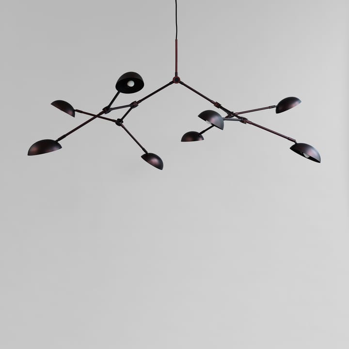 Drop Chandelier takkrona, Burned black 101 Copenhagen