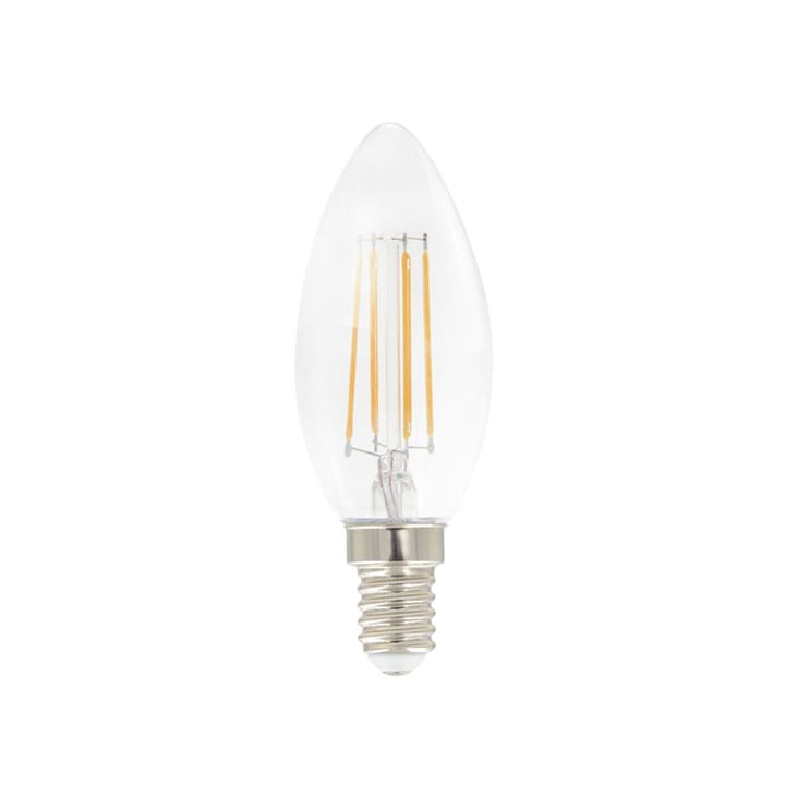 Airam Filament LED kronljus ljuskälla, klar, med minne e14, 5w Airam