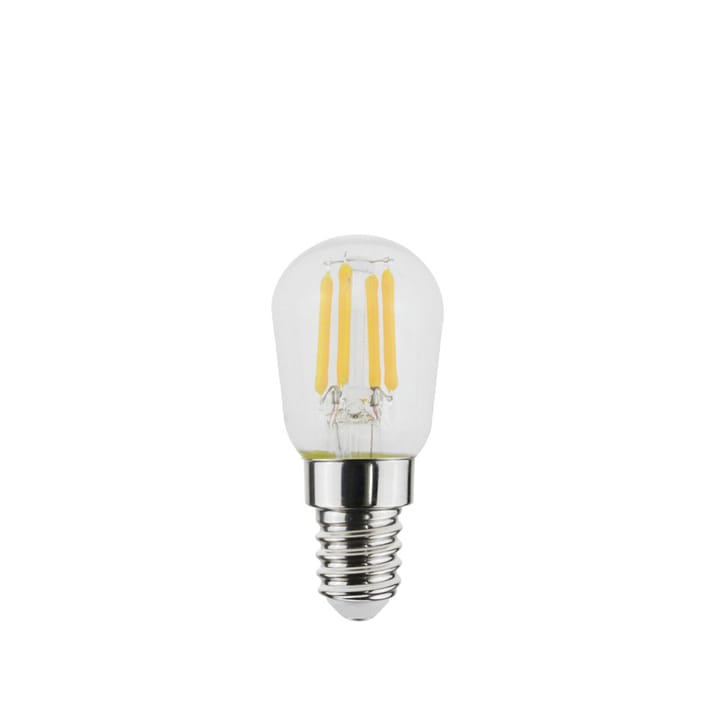 Airam Filament LED päronlampa ljuskälla, klar, med minne, t26 e14, 3w Airam