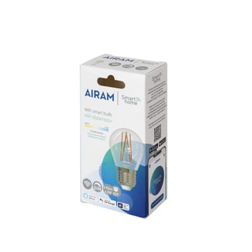 Airam Smarta Hem Filament LED-ball Glühbirne - Klar e27, 5w - Airam