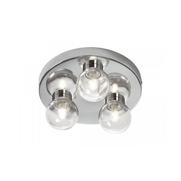 Sandhamn 3 Ceiling Lamp Ø25 cm - Chrome - Armaturhantverk