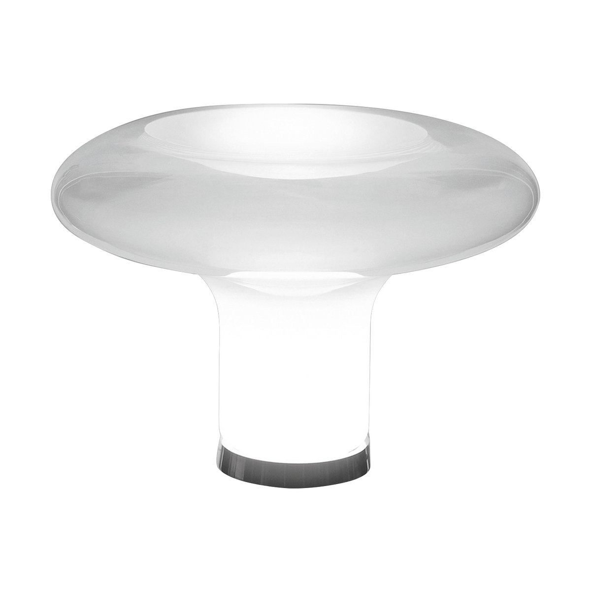 Artemide Lesbo table lamp Ø52 cm Opal white