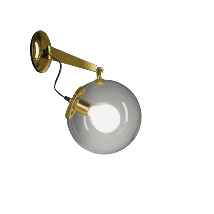 Miconos vägglampa, Brass Artemide