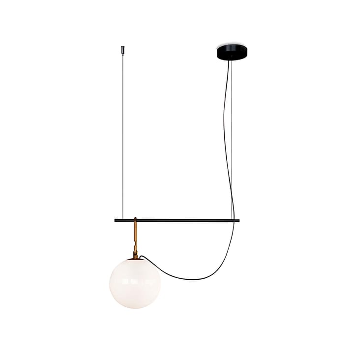 nh S1 22 pendant, Black-brass Artemide