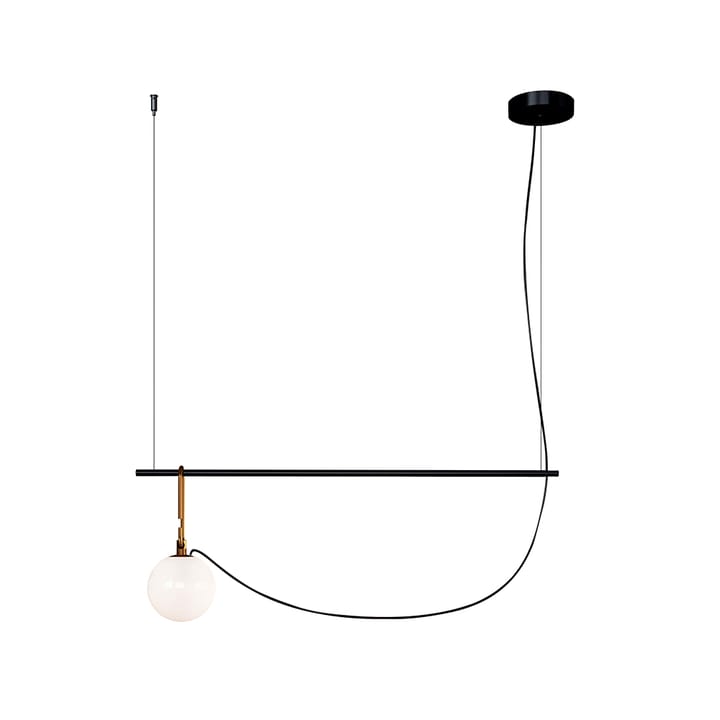 nh S2 14 pendant, Black-brass Artemide