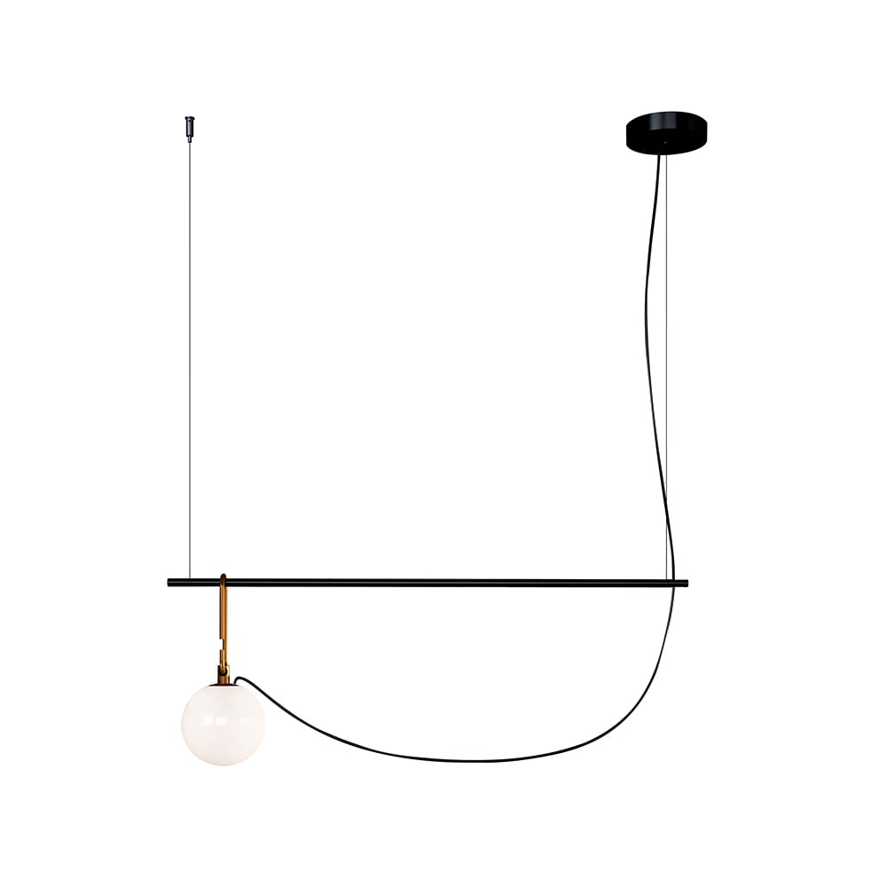 Artemide nh S2 14 pendant Black-brass