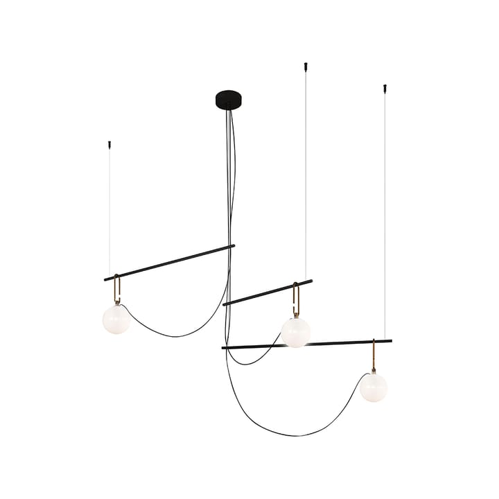 nh S3 14 pendant, Black-brass Artemide