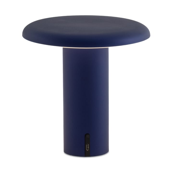 Takku portabel bordslampa 19 cm, Anodized blue Artemide