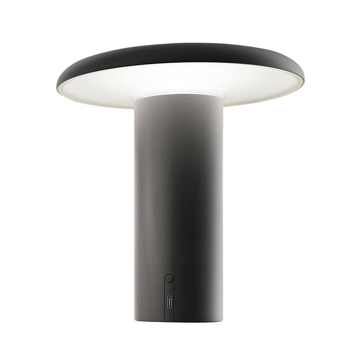 Takku portabel bordslampa 19 cm, Varnished black Artemide