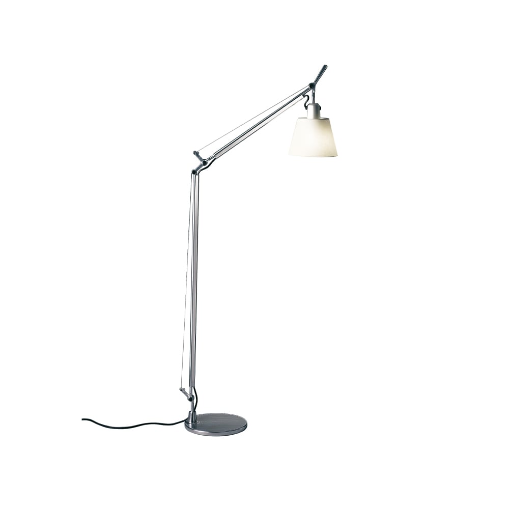 Artemide Tolomeo Basculante Reading floor lamp Parchment