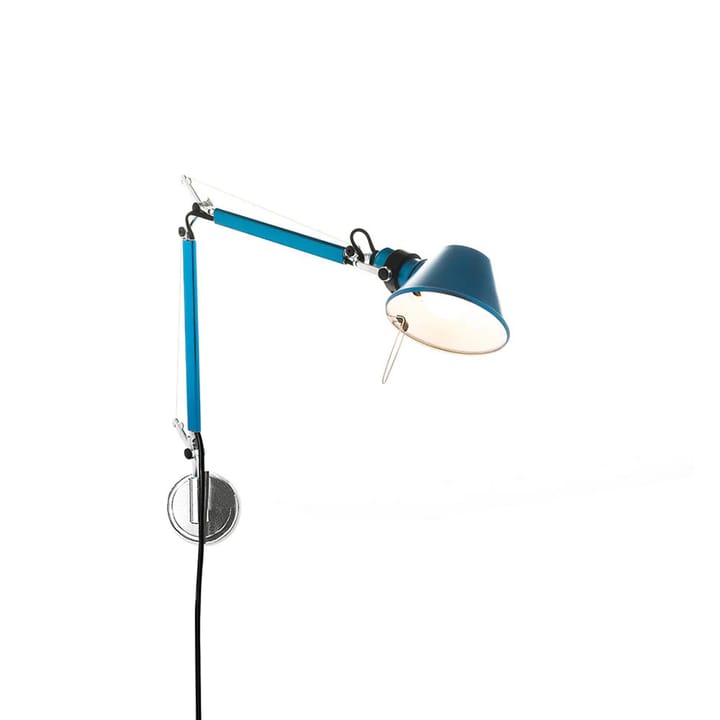 Tolomeo Micro vägglampa, Anodized blue Artemide