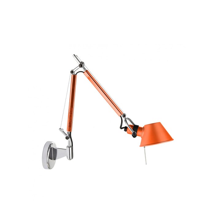 Tolomeo Micro vägglampa, Anodized orange Artemide