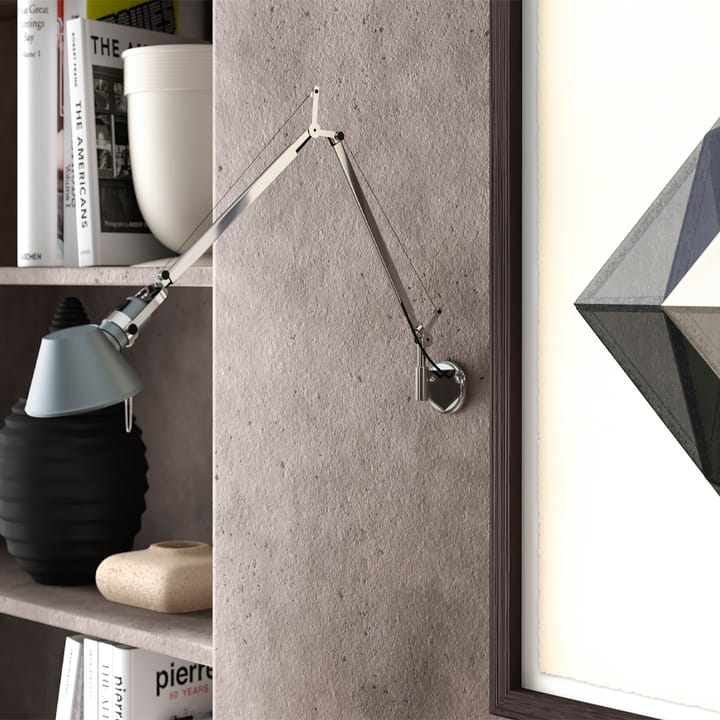 Tolomeo Mini wall lamp, Aluminium Artemide