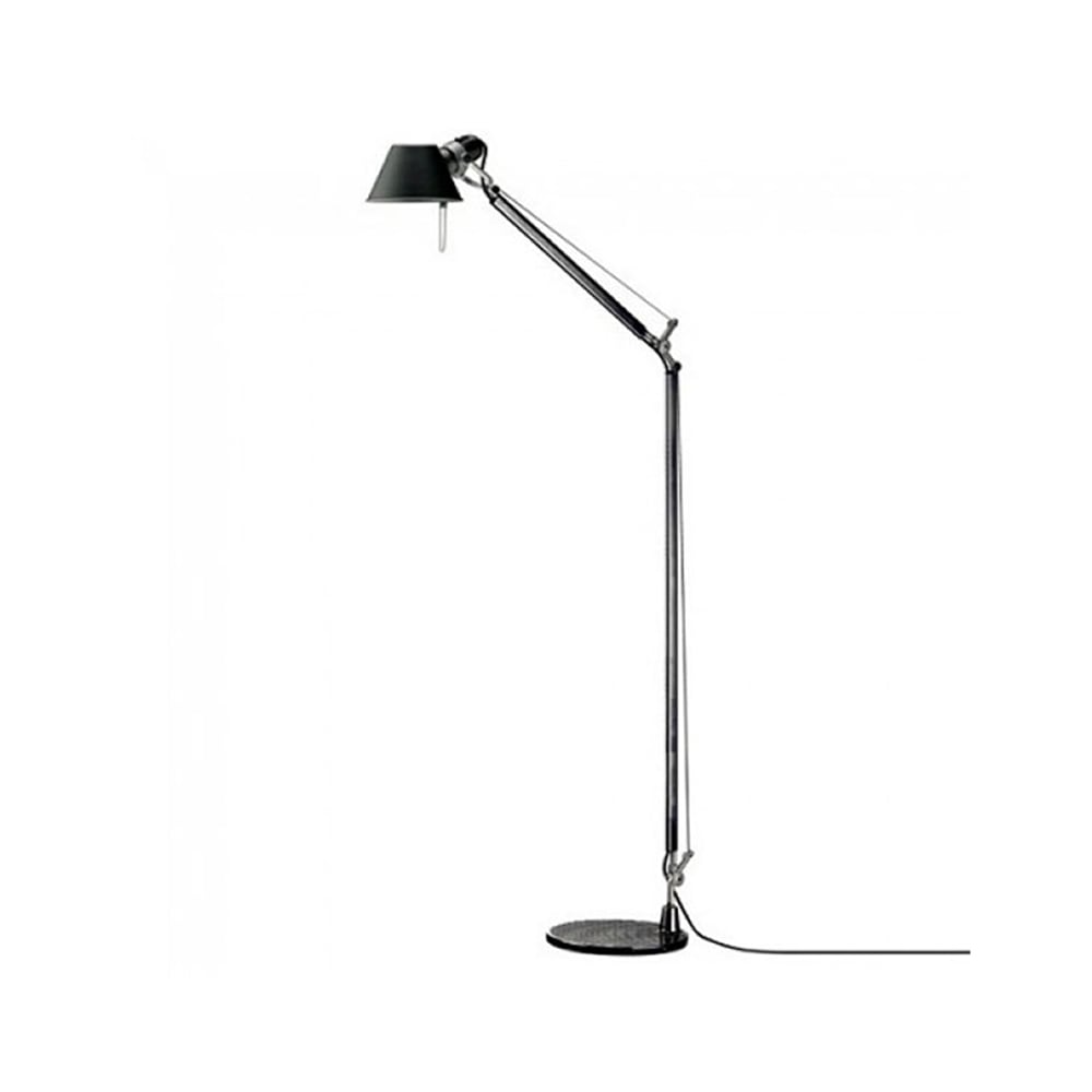 Artemide Tolomeo Reading floor lamp Black