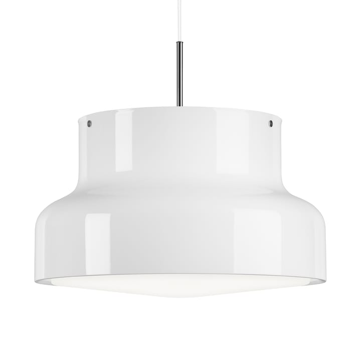 Bumling lampa stor 600 mm - Vit-opalglas - Ateljé Lyktan