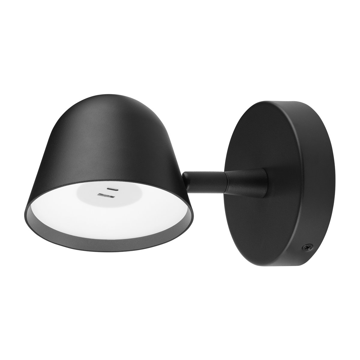 Ateljé Lyktan Charge wall lamp Ø11.8 cm Black