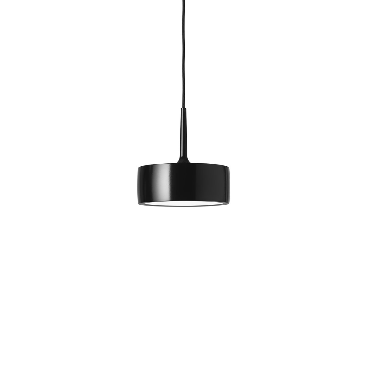 Ateljé Lyktan Riff Puck pendant lamp Black, large, led