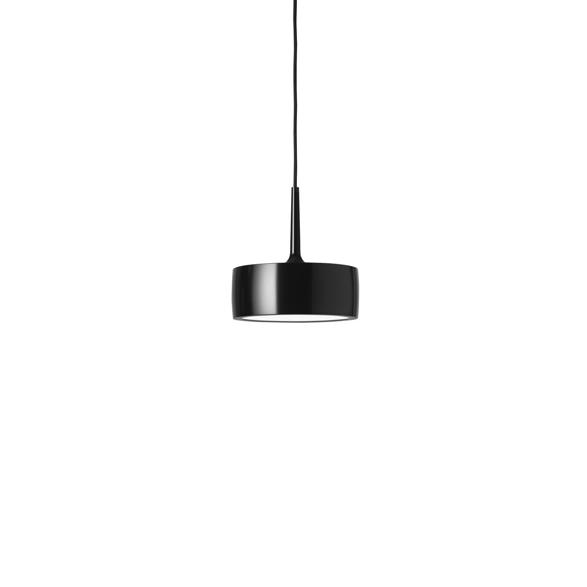 Ateljé Lyktan Riff Puck pendant lamp Black, medium, led