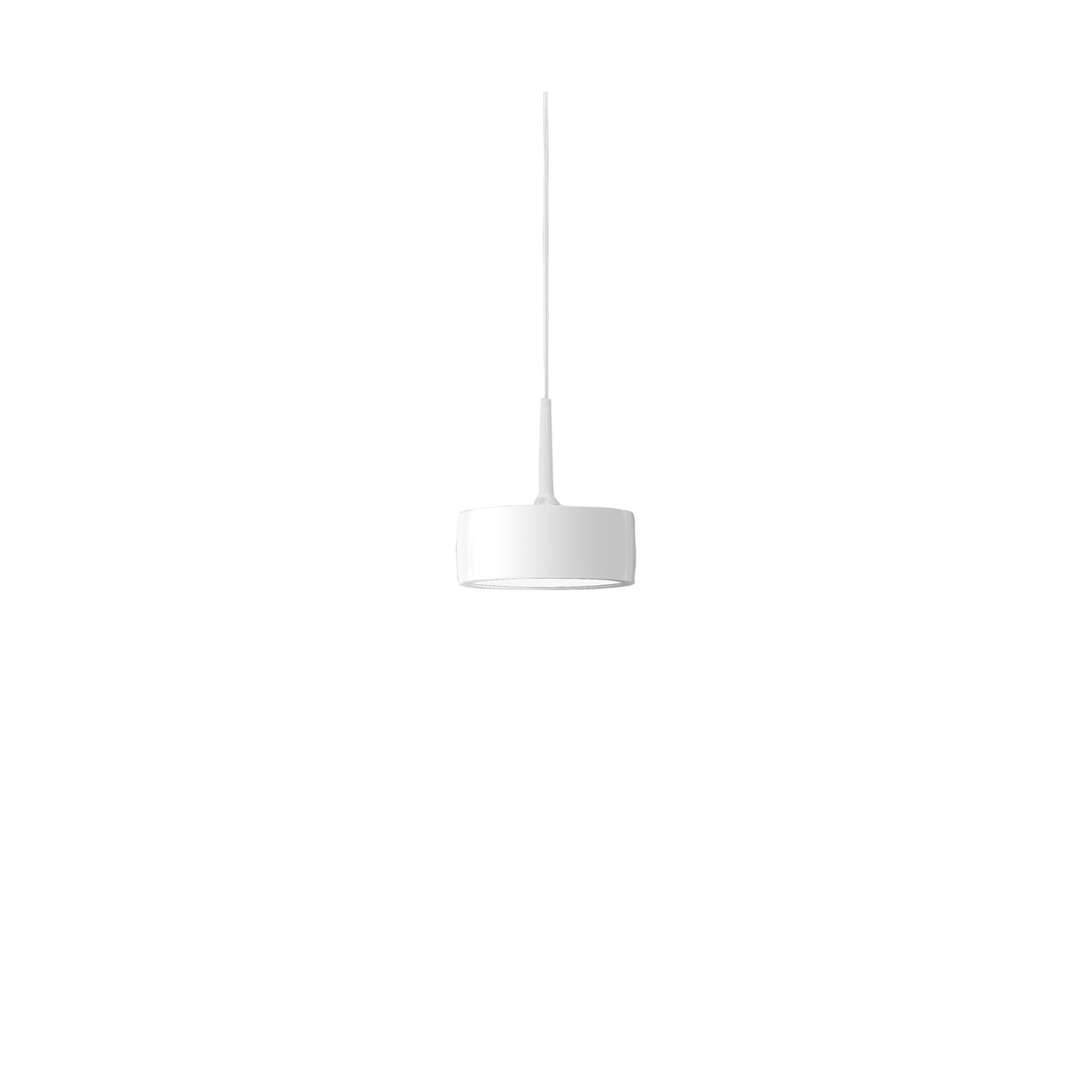 Ateljé Lyktan Riff Puck pendant lamp White, small, led