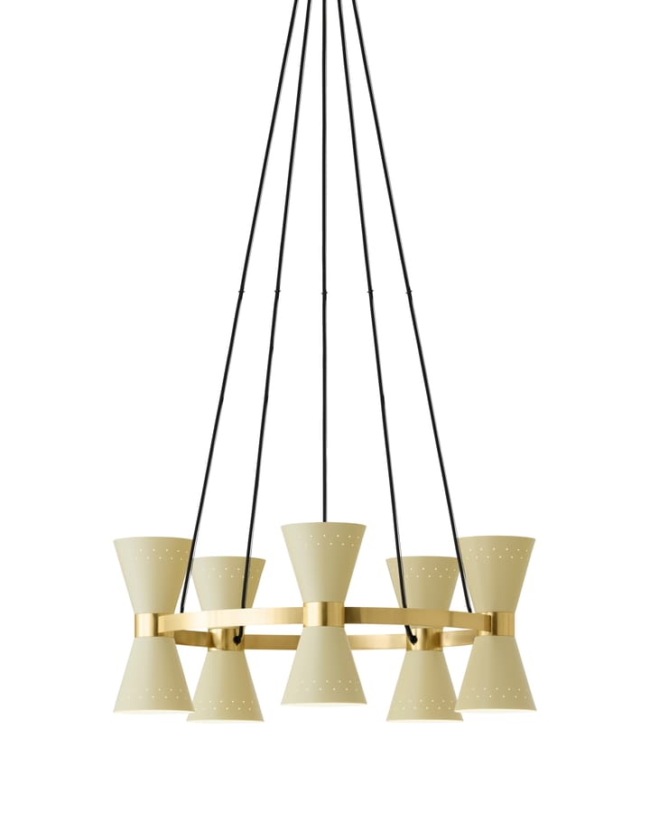 Collector chandelier 5, Crème Audo Copenhagen