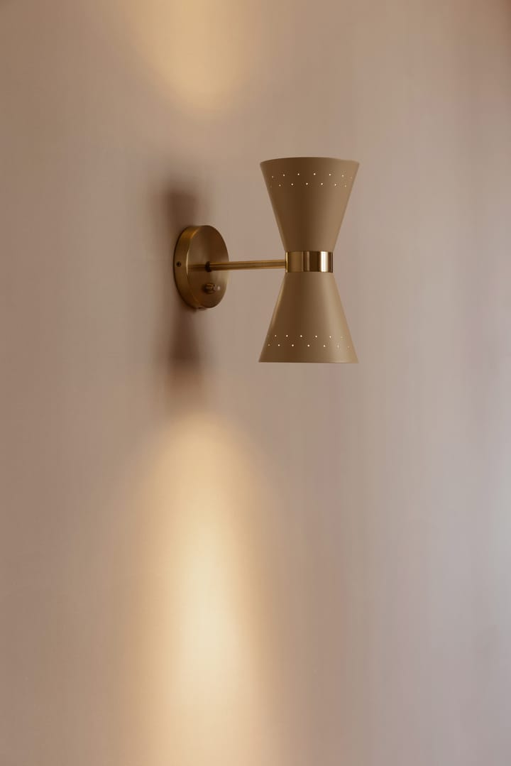 Collector vägglampa 25 cm, Crème Audo Copenhagen