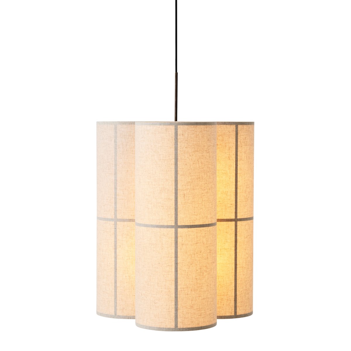 Audo Copenhagen Hashira Cluster pendant lamp raw 75 cm