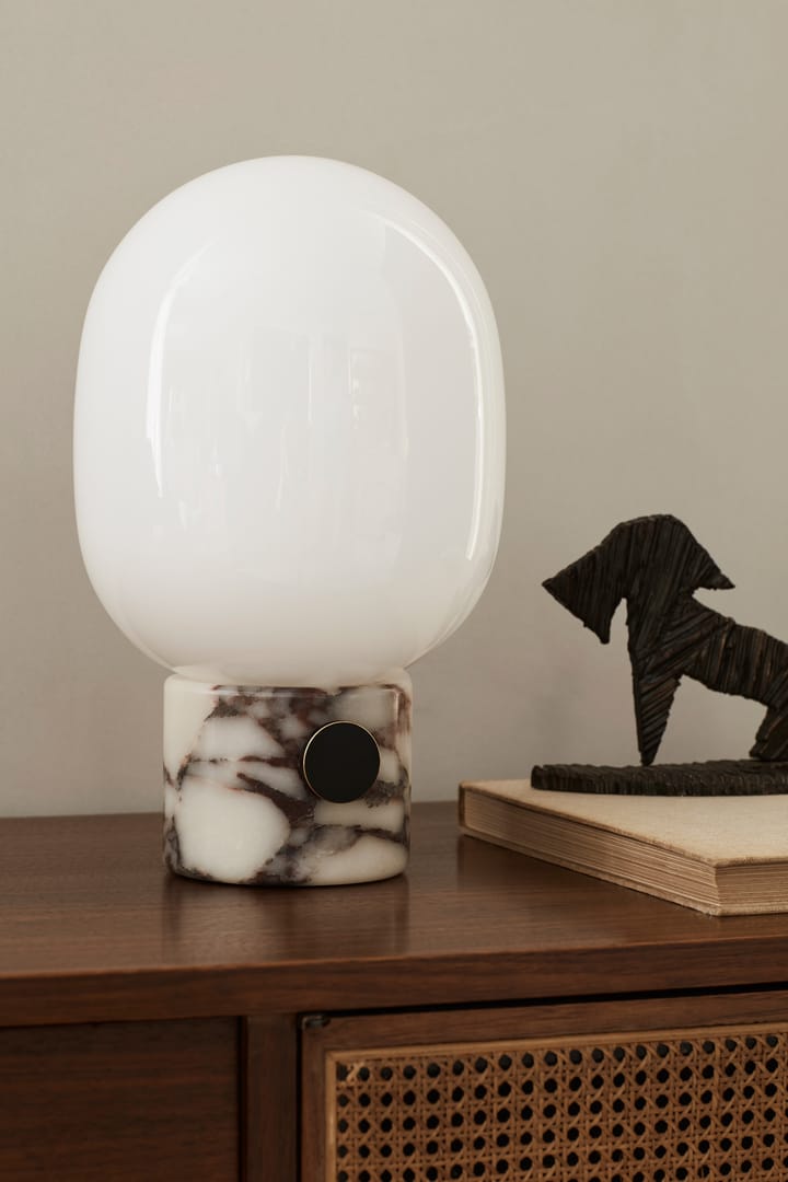 JWDA table lamp marble, Calacatta Viola- Marble Audo Copenhagen