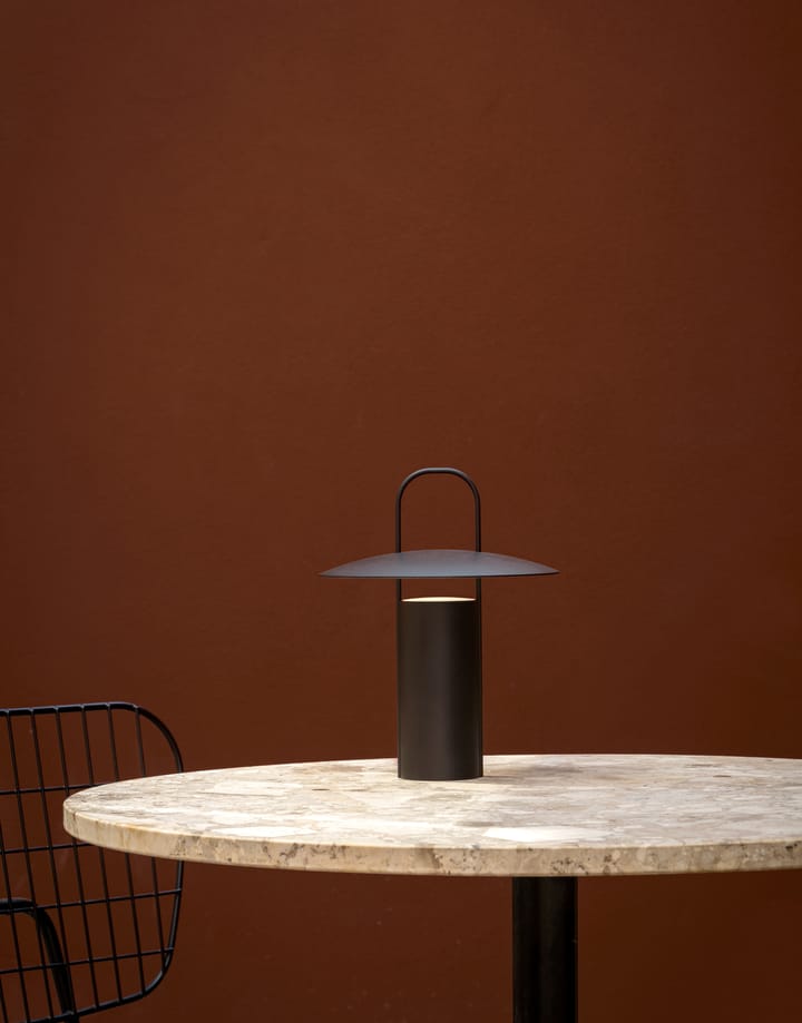 Ray table lamp portable, Black Audo Copenhagen