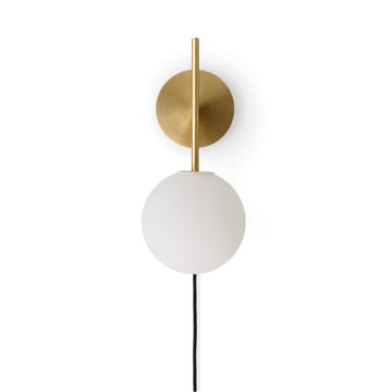 TR Bulb Suspended vägglampa - Brushed brass - Audo Copenhagen