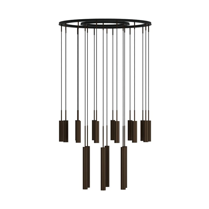 Tubulaire chandelier 20 - Anodized bronzed - Audo Copenhagen