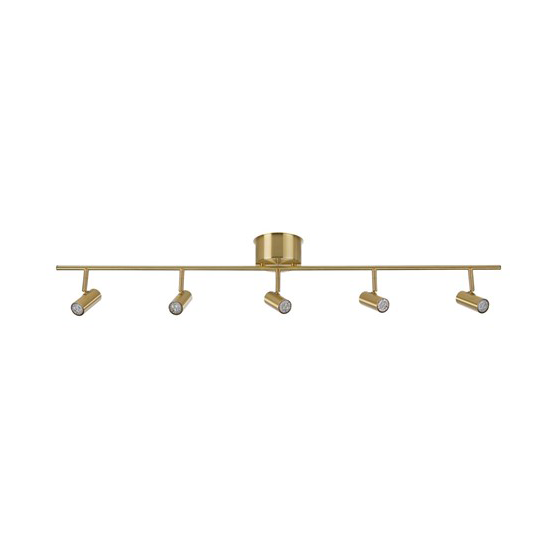 Belid Cato 5-spotlight straight 120 cm Brass