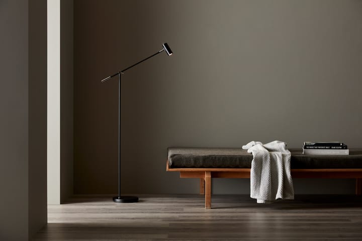 Cato floor lamp, matte black Belid