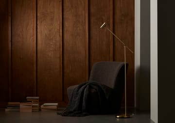 Cato floor lamp - polished brass - Belid