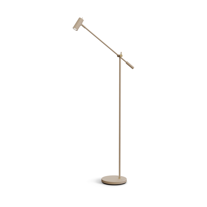 Cato golvlampa 134 cm - Nougat-mässing - Belid