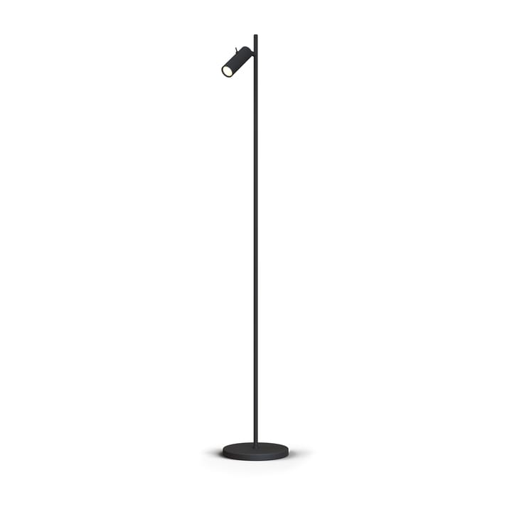Cato Slim floor lamp single, Matte black-LED Belid
