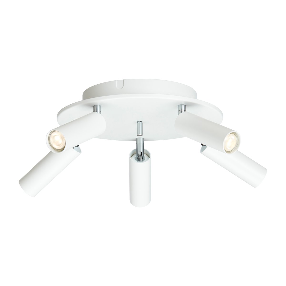 Belid Cato Slim round spotlight rail 5 Matt white-LED