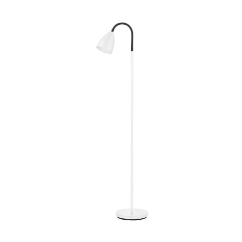 Defiant Floor Lamp 121 cm - White - Belid