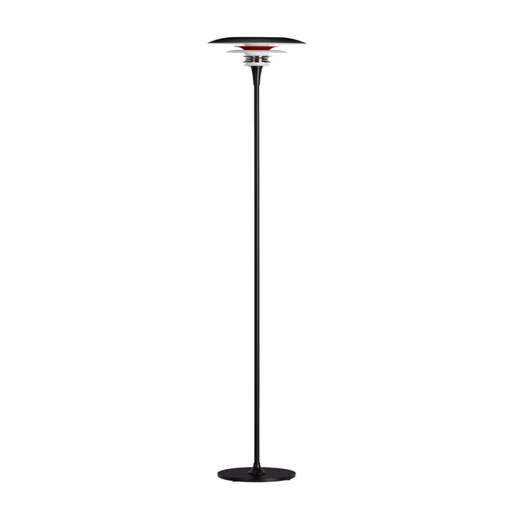 Diablo floor lamp Ø30 cm, Matte black-smooth red Belid