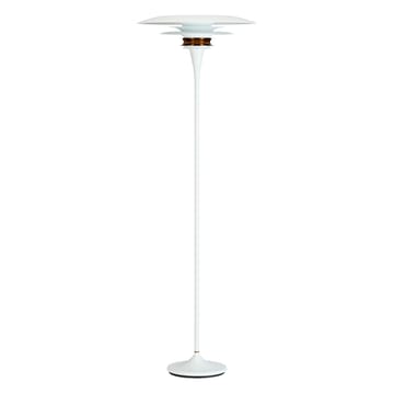 Diablo floor lamp Ø50 cm - White-brass - Belid