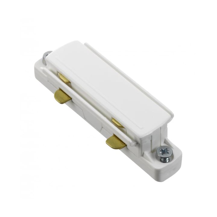 GB21-3 connector for global track, Matte white Belid