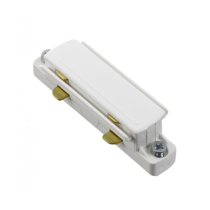 GB21-3 connector for global track - Matte white - Belid