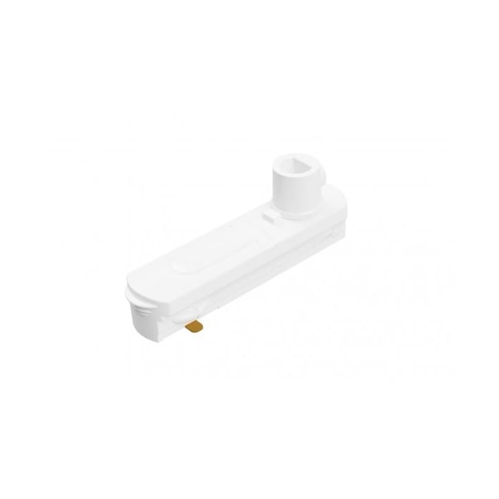 GB66-3 Single-phase adapter for pendant including strain relief - White - Belid