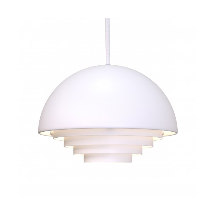 Belid Motown M pendant lamp Ø36 cm White