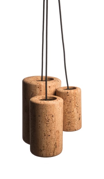 Porto pendant lamp S - Black-Cork - Belid